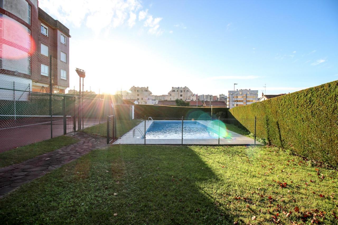 S20 Apartment Pool/Garden/Terrac ซานตานเดร์ ภายนอก รูปภาพ